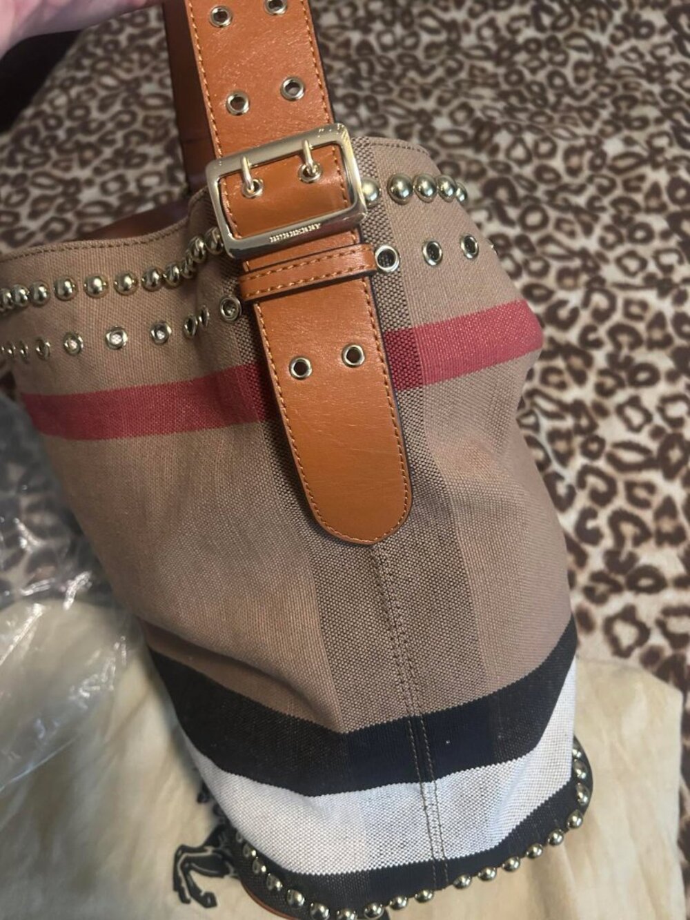 Burberry Authentic Ashby Hobo Nova Bag - Picture 6 of 13